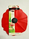 Charles Viancin Poppy Silicone Baking & Storage Suction Lid Medium 8" Inch New. Fixed Price $16.99.