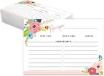 Set Of 50 Premium Recipe Cards 4X6 Double Sided, Kitchen. Fixed Price $12.99.