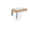 Rev-a-shelf 4WCTM-12DM1-175 35-QUART Maple Top Mount Pull-out Kitchen Waste. Fixed Price $141.99.
