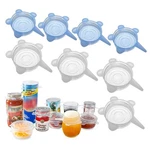Adpartner Silicone Can Covers Pet Food Lids Blue & Clear (2.56IN+3.35IN). Fixed Price $17.84.