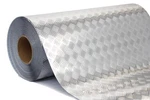 Vvivid Industrial Utility Diamond Plate Metallic Chrome 17.8" X 15FT, Silver. Fixed Price $25.38.
