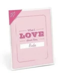 Knock What Love About You Fill In The Card Booklet New Gift. Fixed Price $14.99.
