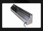 New Rev-a-shelf 6591-16-6 16" Silver Stainless Steel Tip-out Tray With Stop. Fixed Price $19.99.