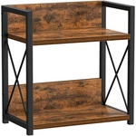 Giikin Kitchen Countertop Organizer, 2 Tier Spice Rack Medium, Brown. Fixed Price $42.10.