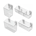 Vacane 4 Pack Plastic Over Cabinet Door Organizer, Adhesive Mount S... Fast Ship. Fixed Price $55.81.