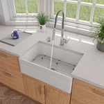 Alfi Brand AB511-W White 30" Farm Kitchen Sink With Lip Single Bowl Design. Fixed Price $536.75.