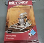 Rev-a-shelf Pullout Cabinet Basket W/ Soft-close, 14.5'' X 21.74'', 5730-15CR. Fixed Price $67.50.