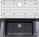 Granatan 27-1/2" X 13-1/2" 1-1/4" Sink Protectors For Kitchen Bottom Grid. Fixed Price $30.00.