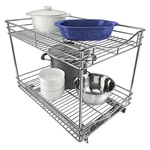Lynk Professional Double Drawer Pull Out Two Tier Sliding Under Cabinet Organ.... Fixed Price $115.90.