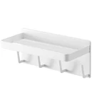Yamazaki Magnetic Bathroom Rack & Hooks, White. Fixed Price $35.64.