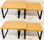 Set Of 2/4 Counter Shelves Kitchen Stackable Cabinet Shelf Organizer Expandable. Fixed Price $34.99.