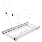 Hardware Resources Pullout Trash System Color White, Can-ebmsw-r. Fixed Price $49.95.