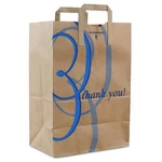Duro 41265 Thank You Handle Bag 1/6 12X7X17 Kraft 70# (case Of 300). Fixed Price $80.68.