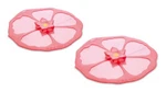 Charles Viancin Hibiscus Drink Cover SET/2. Fixed Price $22.25.