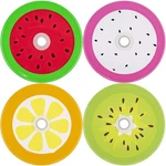 Fruit Pattern Mason Sipper Jar Lids With Hole For Straws One Size,. Fixed Price $10.52.