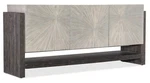 Hooker Furniture 628-85170 Melange 71"W Paldao And Oak Veneer Distressed Dark. Fixed Price $1480.00.
