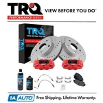 Trq Performance Brake Pad & Rotor Kit Ceramic Fits Toyota. Fixed Price $384.95.