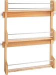 Rev-a-shelf 21" Kitchen Cabinet Door Mounted 3-SHELF Storage Spice Rack, 4SR-21. Fixed Price $76.99.