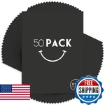 Golden State Art, 9X12 Uncut Photo Matboard - Black Mats For Diy Proje. Fixed Price $63.14.