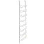 Closetmaid Over-the-door Basket Organizer Adjustable Levels White 8-COMPARTMENT. Fixed Price $78.19.