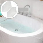 10 Pack Disposable Bathtub Cover Liner, Ultra Large Plastic.... Fixed Price $13.36.