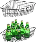 Lazy Susan Organizer Basket For 24" Diameter Turntable Metal Organizing Storage. Fixed Price $45.00.