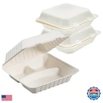 Perfectware 100 Compostable Take Out Food Containers 9X9X 3. 200. Fixed Price $111.98.