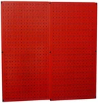 Wall Control 30-P-3232R Red Metal Pegboard Pack. Fixed Price $64.59.