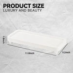 Janxin Vanity Acacia Wood Tray Bathroom Soap Dispenser For Kitchen. Fixed Price $22.57.