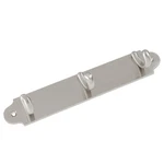Hickory Hardware C25016-SN Collection 9.75 Inch Metal Rail Hook, Satin Nick. Fixed Price $9.99.