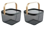 Ajioda 2 Pack Metal Mesh Steel Basket, Storage Organizer Multi-functio.... Fixed Price $52.59.