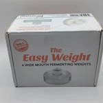 The Easy 4 Wide Mouth Fermenting Glass Weights By Nourished Essentials. Fixed Price $31.99.