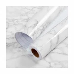 Practicalws Peel & Stick Wallpaper Granite Contact Gray White Marble. Fixed Price $14.82.