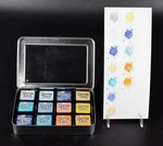 Tim Holtz Mini 1" X Distress Ink & Tin Holder Case 12 Pack Orange Yellow Blue. Fixed Price $28.00.