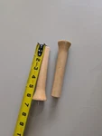 2X Rev-a-shelf Pegs 6" Natural Wood For Board Organizers !charity!. Fixed Price $13.99.