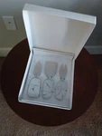 Amalfi Of 3 Cheese Tools. Marble Handle With Nickel New In Box - Zodax. Fixed Price $59.95.