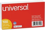 Universal Index Cards-ruled 3 5 White Acid-free Classic 100-COUNT. Fixed Price $7.39.