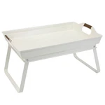 White Rectangle Galvanized Steel Bed Serving Tray, 18.7 X 12.2. Fixed Price $31.75.