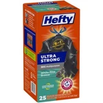 Hefty Ultra Strong Large Trash Garbage Bags 30 Gallon, 25PC Pine Breeze. Fixed Price $14.95.