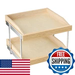 Lovmor Tier Pull Slide Out Organizer 22 "w X 21" D,cabinet Drawer. Fixed Price $73.95.