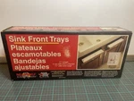 Rev-a-shelf Inch Sink Front Trays 6572-11W-5-R R61601. Fixed Price $19.00.