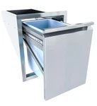 Sunstone Aruba 16.25-IN X20.5-IN Built-in Grill Cabinetpull-out.trash Drawer. Fixed Price $300.00.