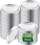 128-COUNT, Regular Canning 70MM MOUTH(128 Lids), Silver. Fixed Price $35.94.