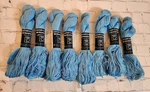 Stacy Charles Tahki Yarn Cotton Classic Mercerized Blue 3803. Fixed Price $45.00.