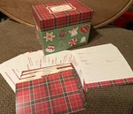 Hallmark Christmas Holiday Recipe Box With Cards & Dividers Brand New. Fixed Price $9.00.