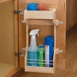 Rev-a-shelf Wood Door Mount Sink Base Cabinet Storage Organizer 18.5" High. Fixed Price $30.75.