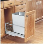Rev Shelf 5349-15DM-1SS Premier Waste Pullout Single 32QT Stainless Steel.... Fixed Price $329.29.