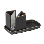 Ceramic Sink Caddy 1 Count; Gray And White. Fixed Price $26.26.