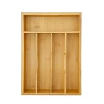 Xoudsdeu Bamboo Silverware For Drawer, Utensil Organizer, Cutlery H.... Fixed Price $23.48.