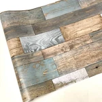 Rustic Weathered Wood Grain Panel Self Adhesive Vinyl Contact Paper Peel Stick. Fixed Price $19.99.